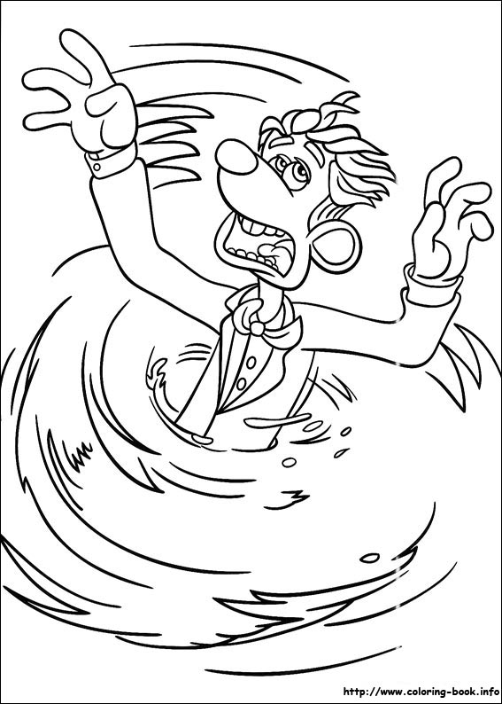 Flushed Away coloring picture